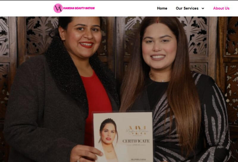 Makeup Studio project