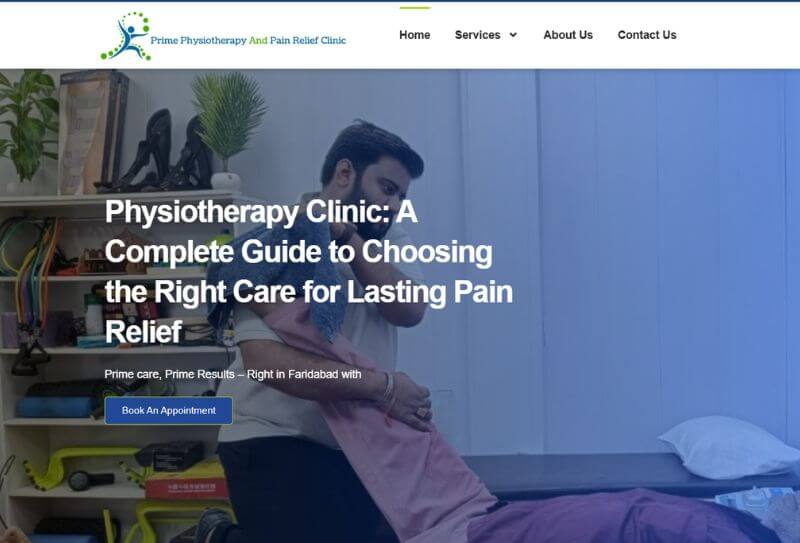 Physiotherapy clinic project