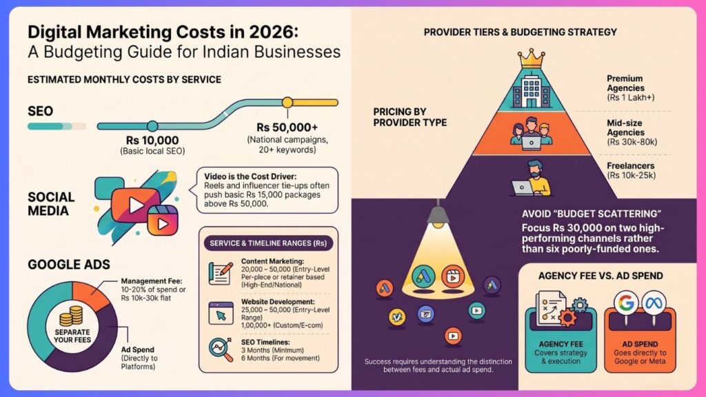 Digital Marketing Agency price in 2026